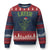 Funny Gator Sarcastic Xmas Ugly Christmas Sweater Later Alligator TS14 Navy Red Print Your Wear