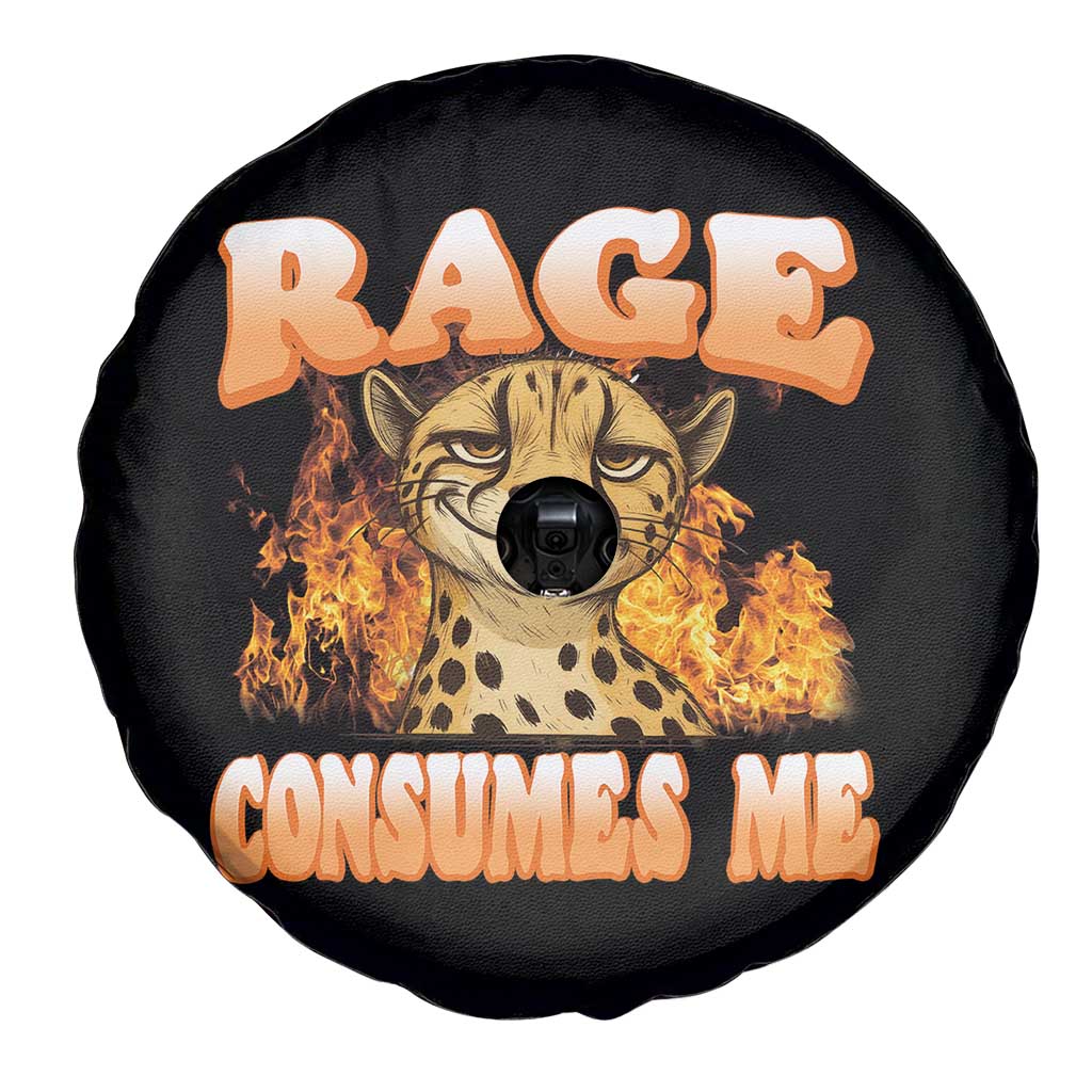 Cool Cheetah Spare Tire Cover Funny Range Consumes Me Sarcastic Wild Animal TS14 Print Your Wear