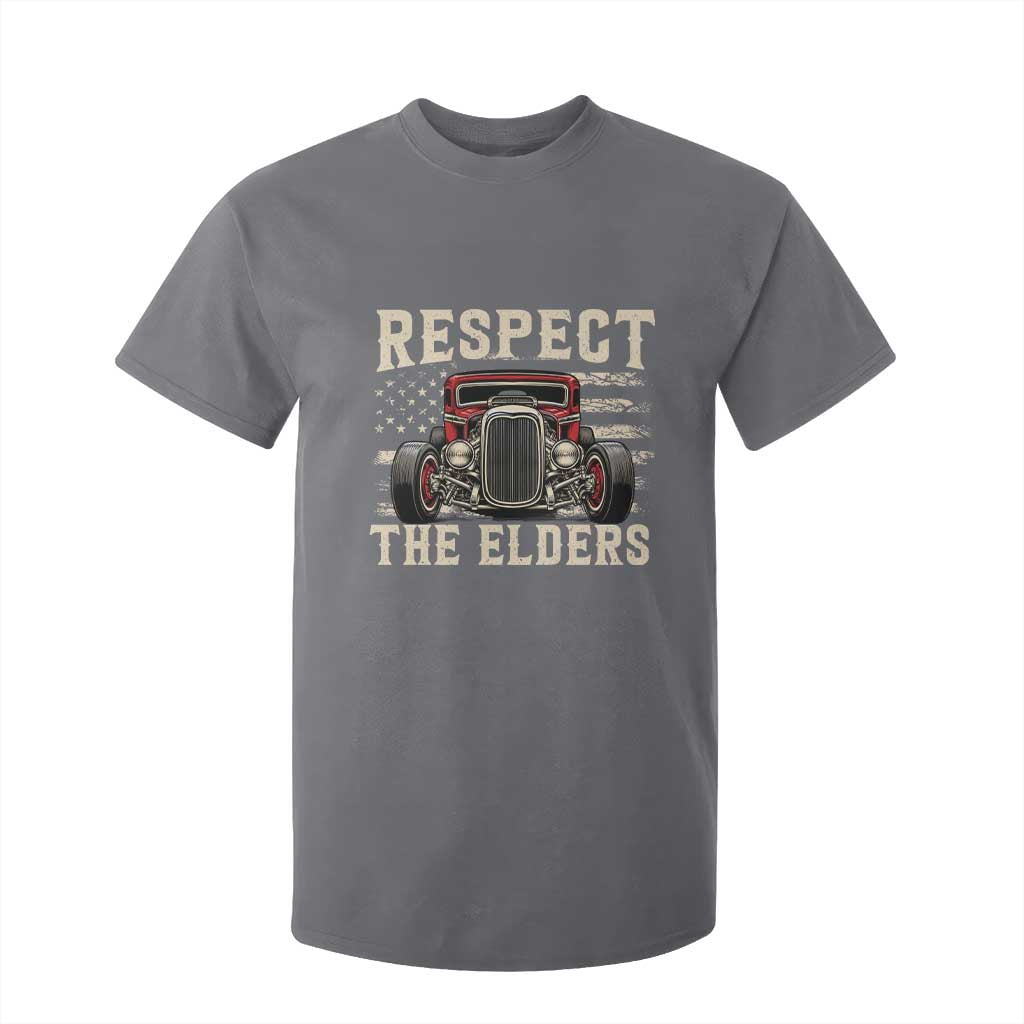 Respect The Elders T Shirt For Kid 1932 American Classic Hotrod