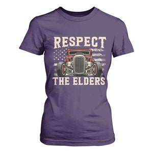 Respect The Elders T Shirt For Women 1932 American Classic Hotrod