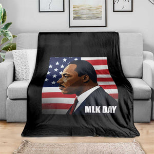 Martin Luther King Jr Throw Blanket Human Rights TS14 Print Your Wear