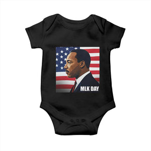 Martin Luther King Jr Baby Onesie Human Rights TS14 Black Print Your Wear