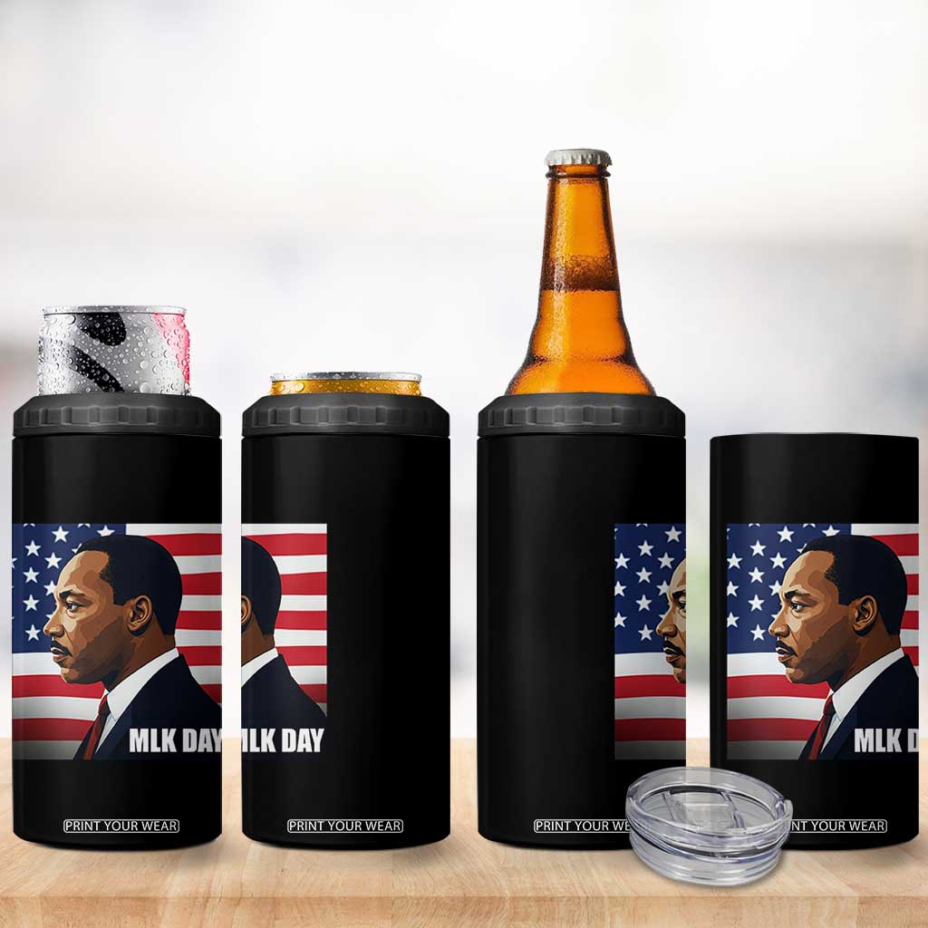 Martin Luther King Jr 4 in 1 Can Cooler Tumbler Human Rights TS14 Print Your Wear