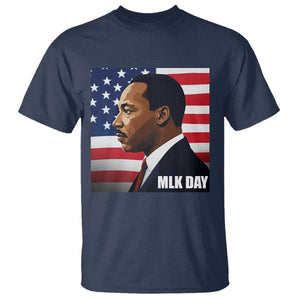 Martin Luther King Jr T Shirt Human Rights TS14 Navy Print Your Wear