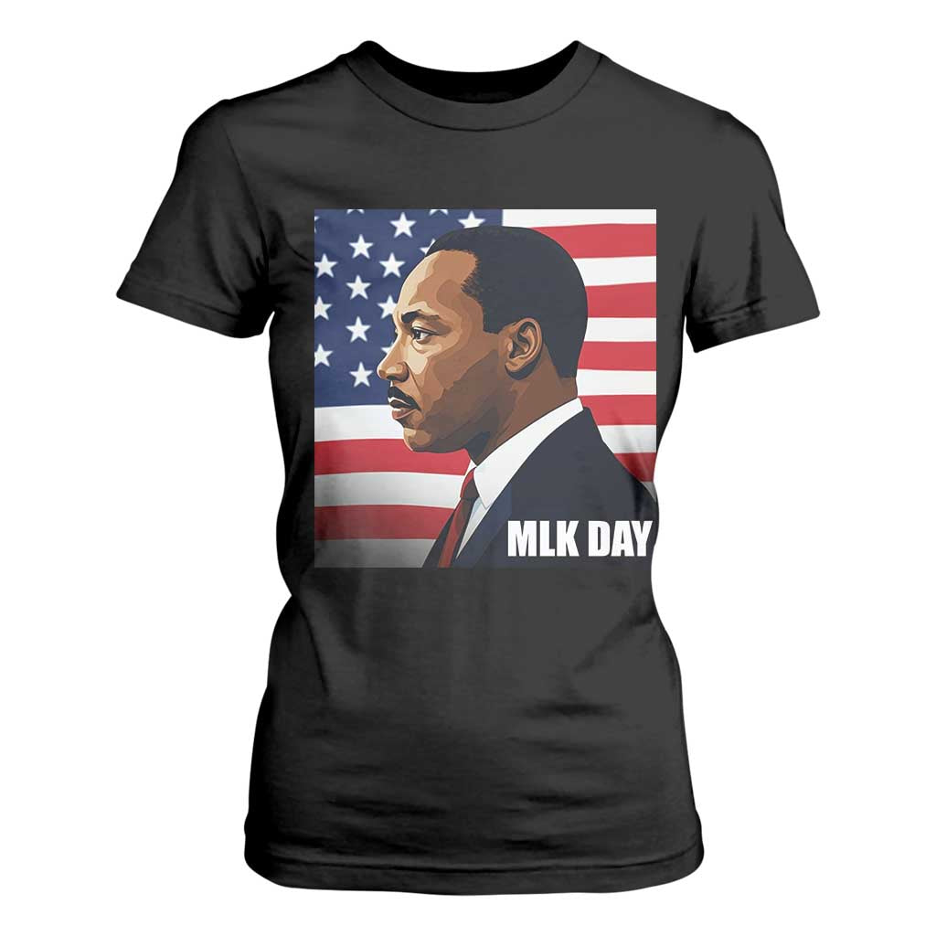 Martin Luther King Jr T Shirt For Women Human Rights TS14 Black Print Your Wear