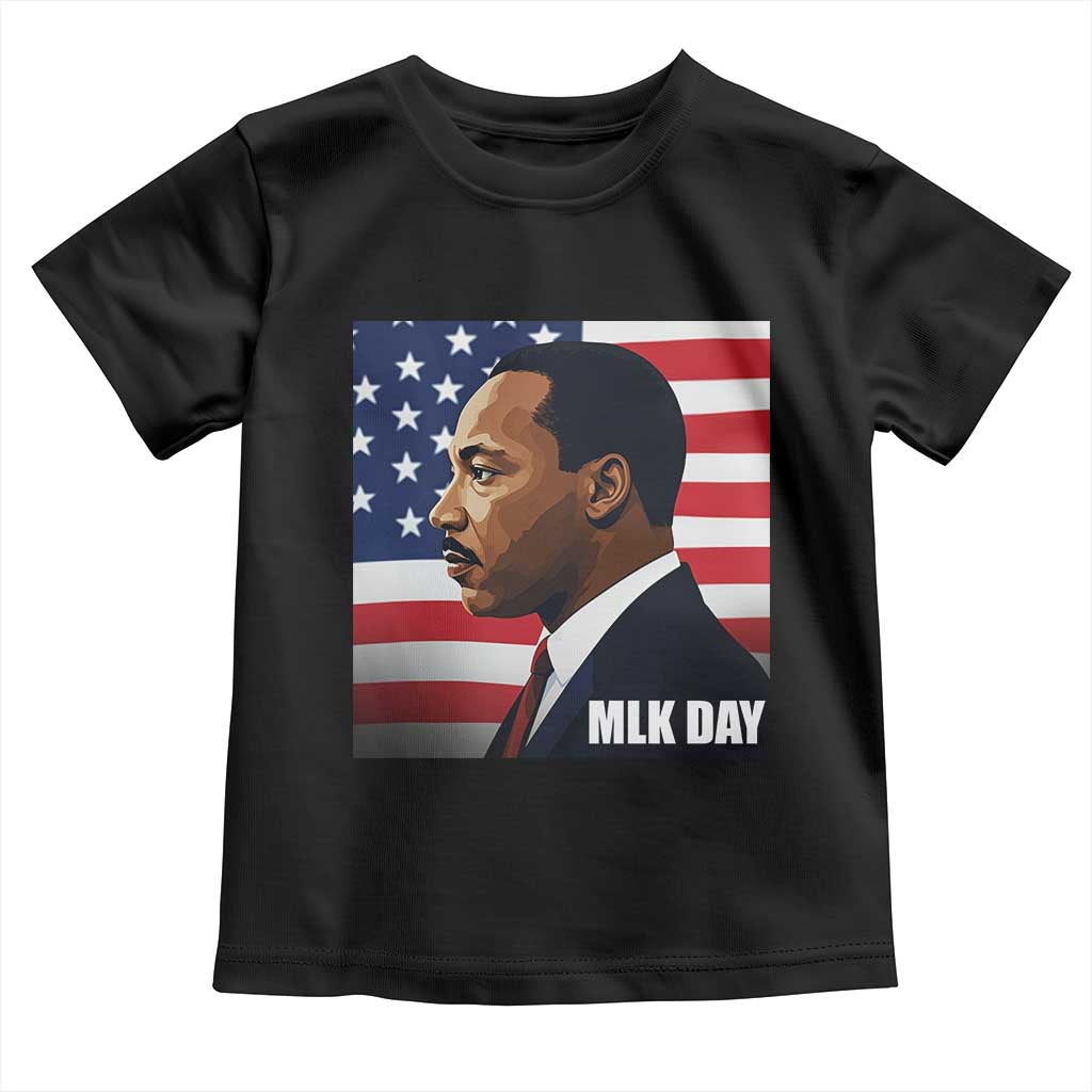 Martin Luther King Jr Toddler T Shirt Human Rights TS14 Black Print Your Wear