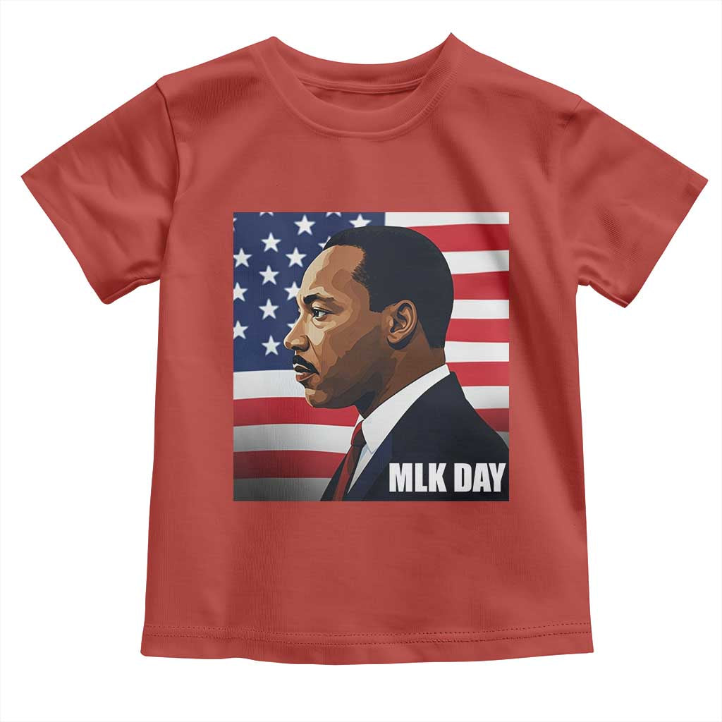 Martin Luther King Jr Toddler T Shirt Human Rights TS14 Red Print Your Wear