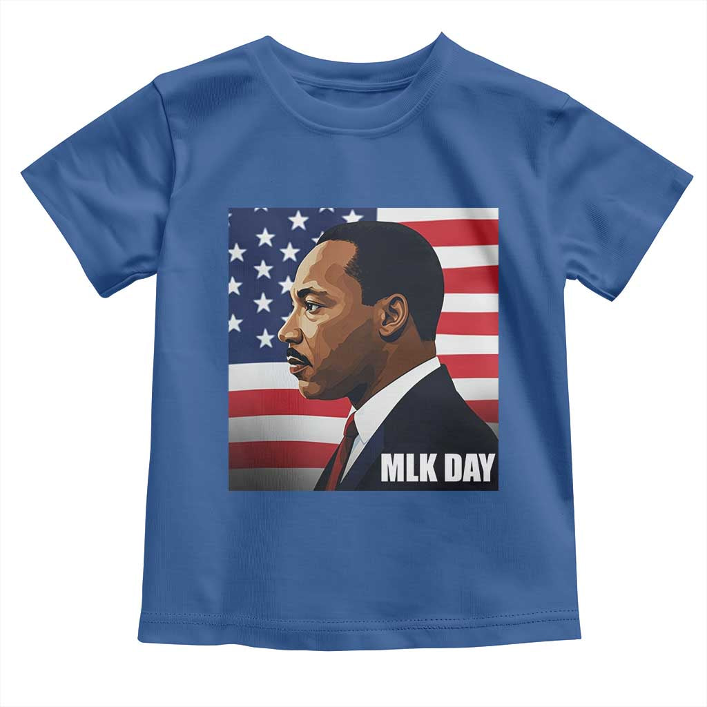 Martin Luther King Jr Toddler T Shirt Human Rights TS14 Royal Blue Print Your Wear