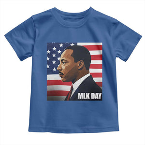 Martin Luther King Jr Toddler T Shirt Human Rights TS14 Royal Blue Print Your Wear