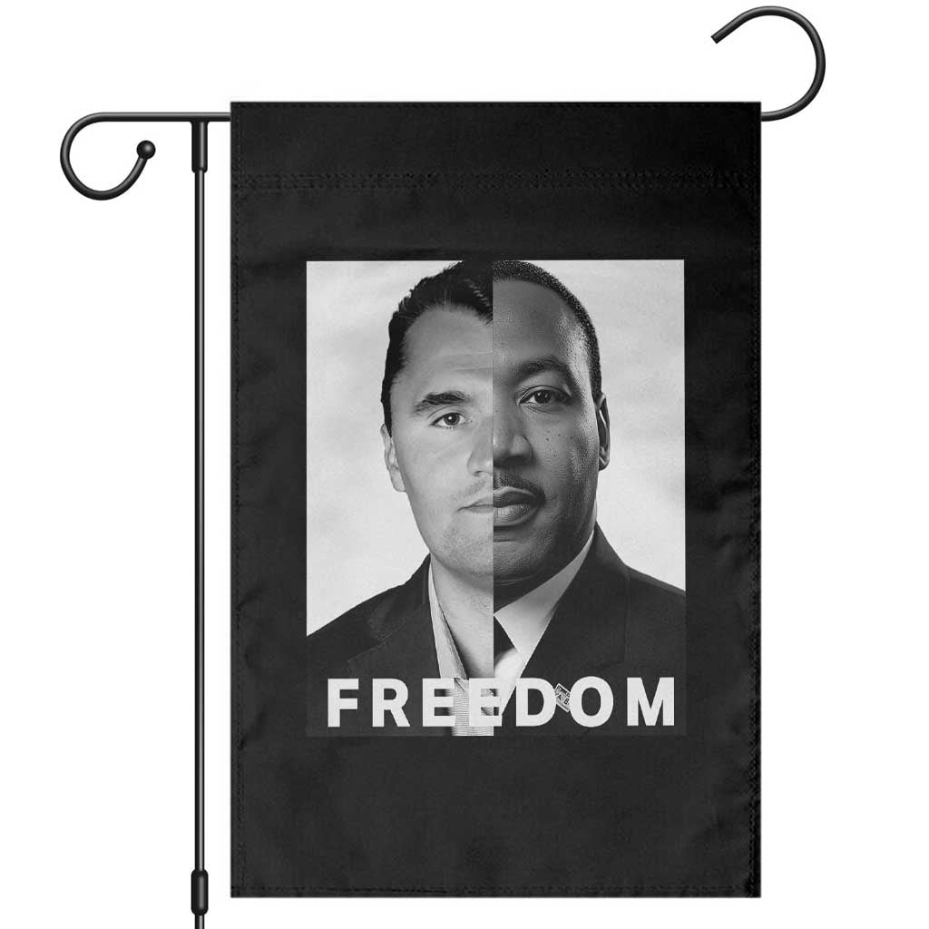 Freedom Charlie Kirk Garden Flag Martin Luther King Jr TS14 Black Print Your Wear