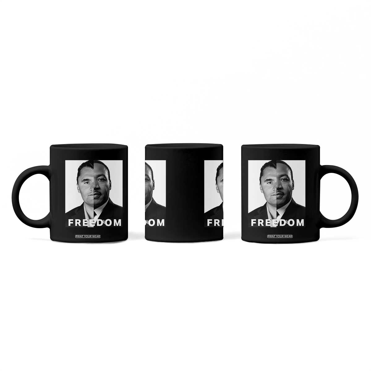 Freedom Charlie Kirk Coffee Mug Martin Luther King Jr TS14 Print Your Wear