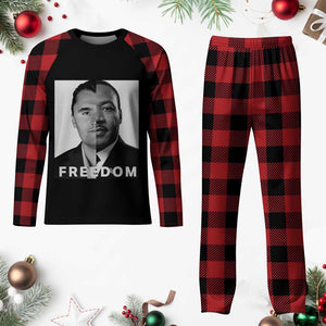 Freedom Charlie Kirk Plaid Pajama Set Martin Luther King Jr TS14 Buffalo Plaid Print Your Wear