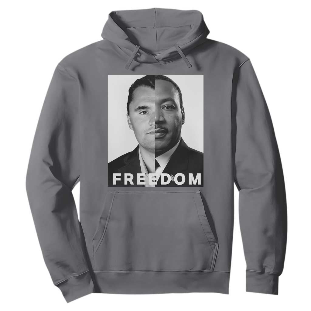 Freedom Charlie Kirk Hoodie Martin Luther King Jr TS14 Charcoal Print Your Wear