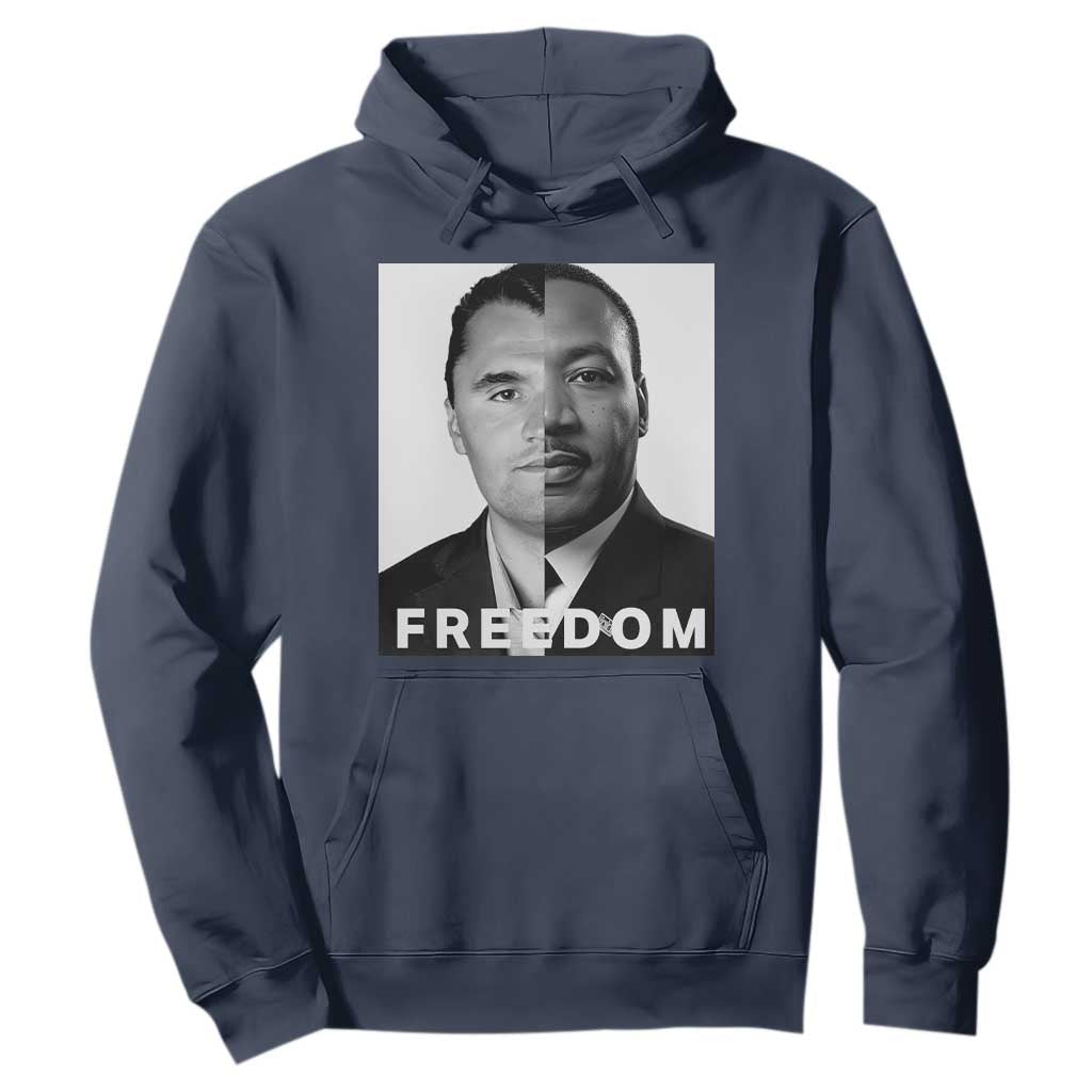Freedom Charlie Kirk Hoodie Martin Luther King Jr TS14 Navy Print Your Wear