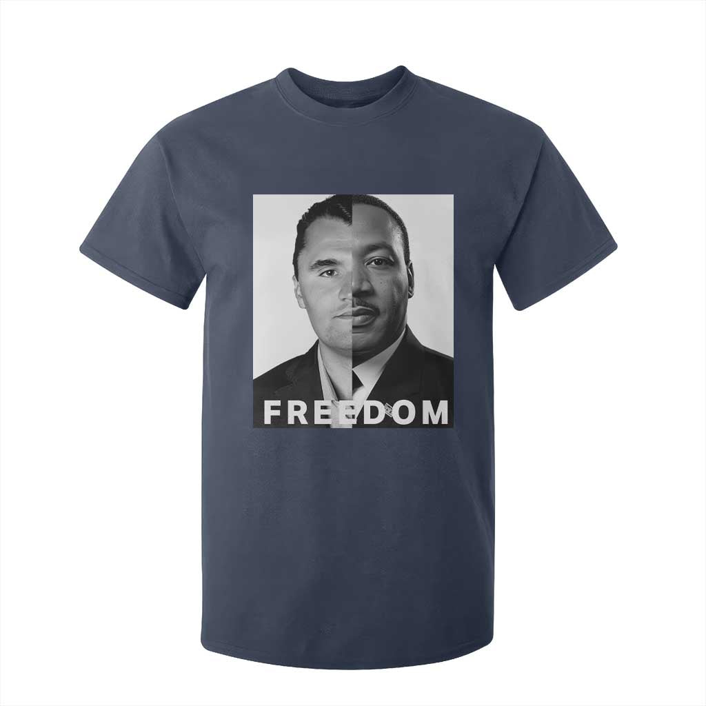 Freedom Charlie Kirk T Shirt For Kid Martin Luther King Jr TS14 Navy Print Your Wear