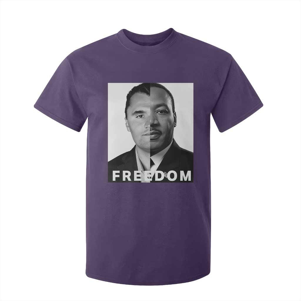 Freedom Charlie Kirk T Shirt For Kid Martin Luther King Jr TS14 Purple Print Your Wear
