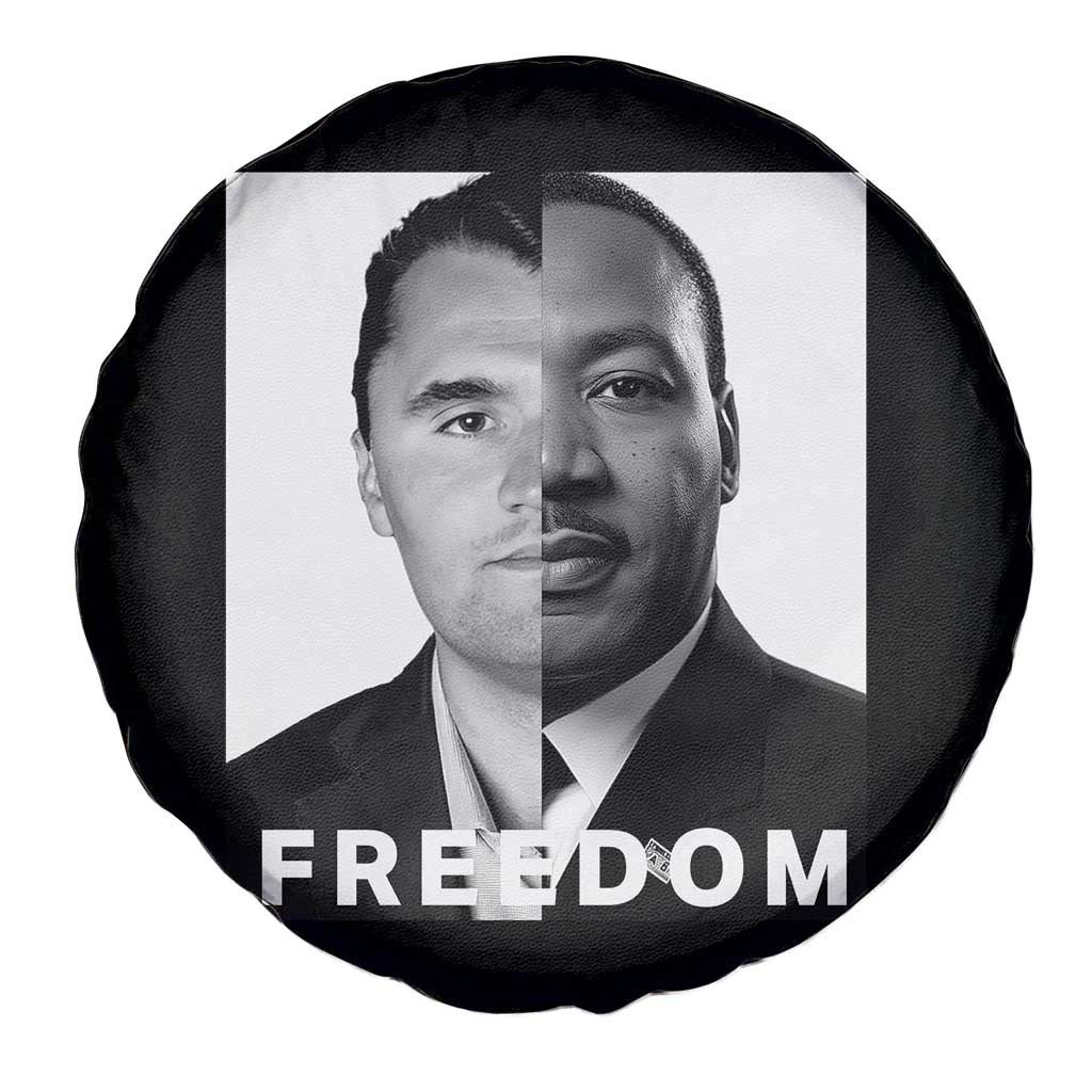 Freedom Charlie Kirk Spare Tire Cover Martin Luther King Jr TS14 Print Your Wear