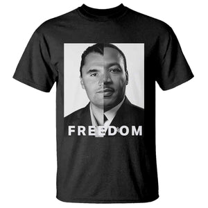 Freedom Charlie Kirk T Shirt Martin Luther King Jr TS14 Black Print Your Wear