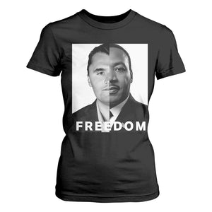 Freedom Charlie Kirk T Shirt For Women Martin Luther King Jr TS14 Black Print Your Wear
