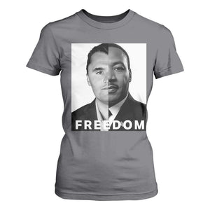 Freedom Charlie Kirk T Shirt For Women Martin Luther King Jr TS14 Charcoal Print Your Wear