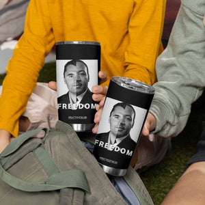 Freedom Charlie Kirk Tumbler Cup Martin Luther King Jr TS14 Print Your Wear