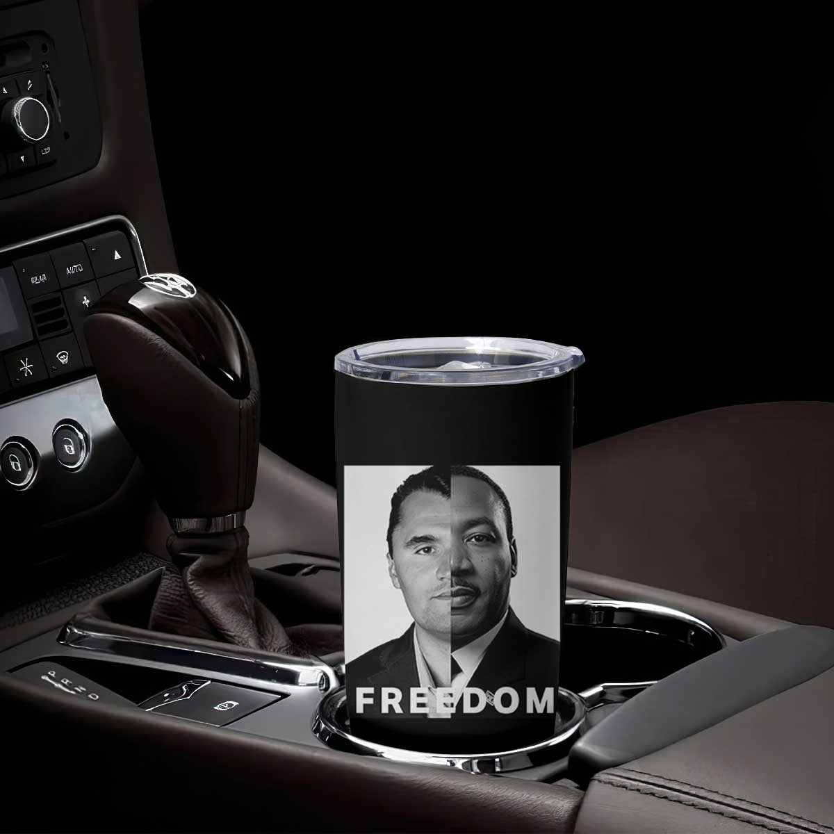Freedom Charlie Kirk Tumbler Cup Martin Luther King Jr TS14 Print Your Wear
