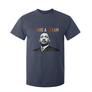 Martin Luther King Jr T Shirt For Kid I Have a Dream Cool Melanin Black History TS14 Navy Print Your Wear