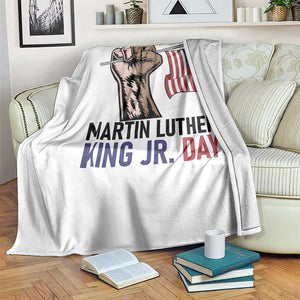 Martin Luther King Jr Throw Blanket Black History Month TS14 Print Your Wear