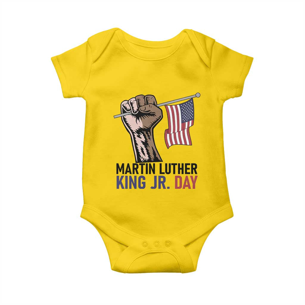 Martin Luther King Jr Baby Onesie Black History Month TS14 Daisy Print Your Wear