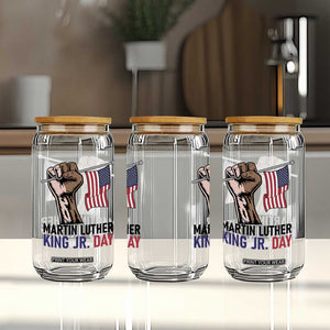 Martin Luther King Jr Glass Can Black History Month TS14 Print Your Wear