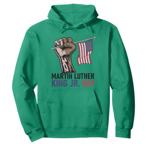 Martin Luther King Jr Hoodie Black History Month TS14 Irish Green Print Your Wear
