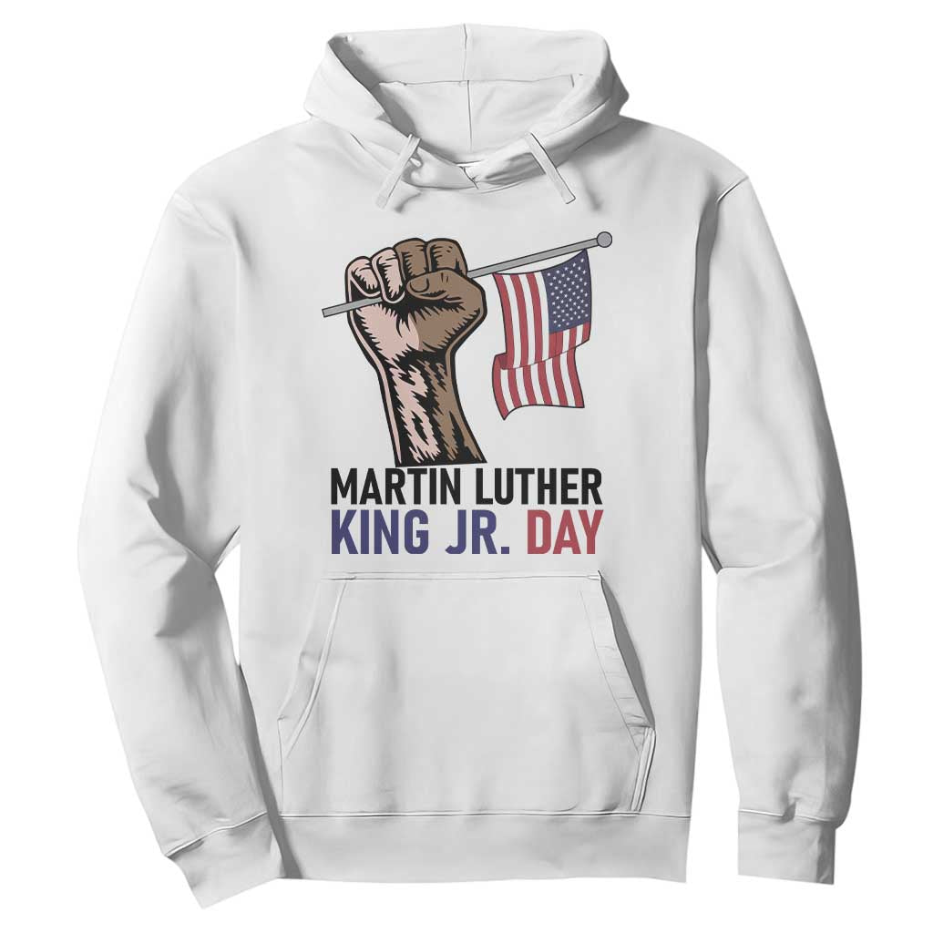 Martin Luther King Jr Hoodie Black History Month TS14 White Print Your Wear