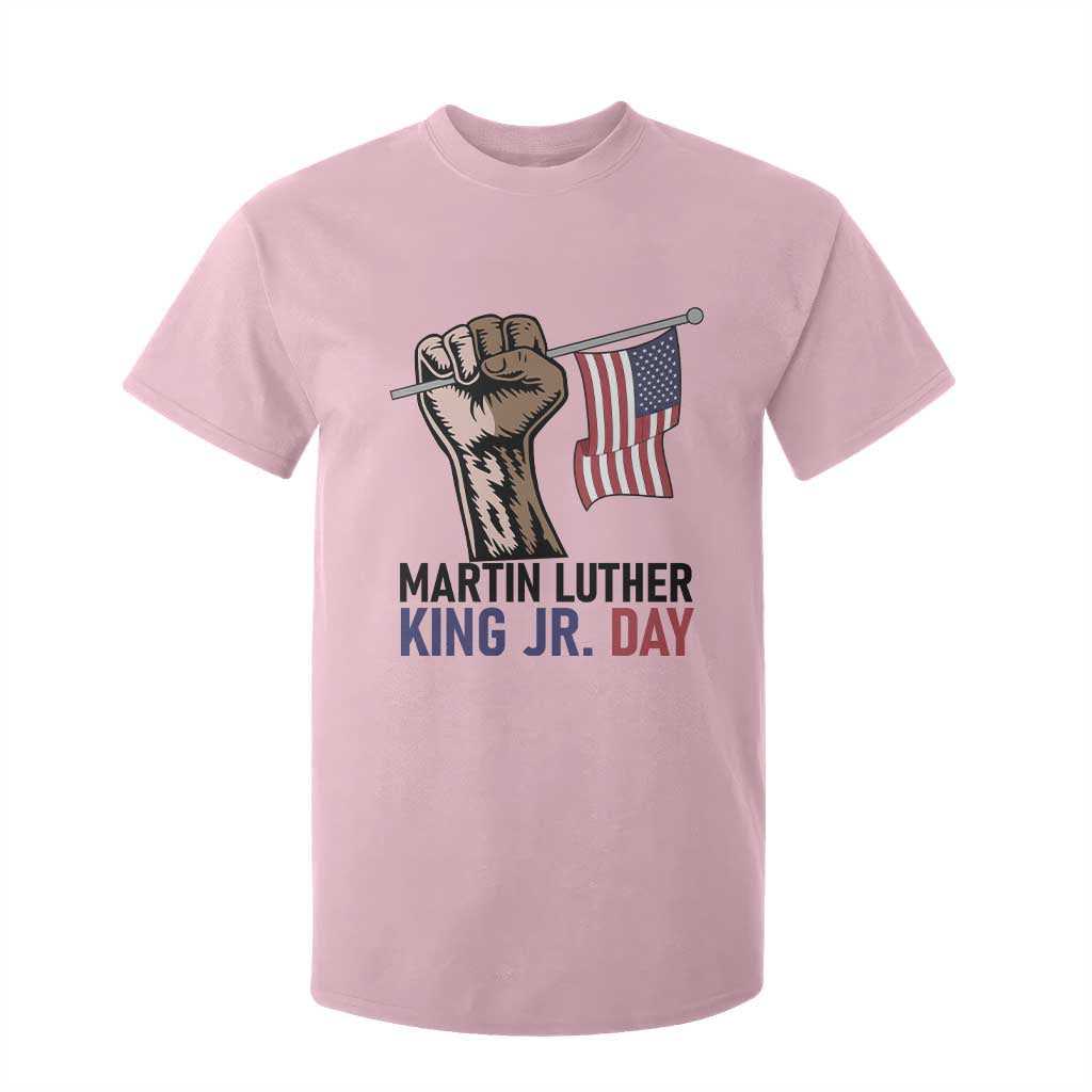 Martin Luther King Jr T Shirt For Kid Black History Month TS14 Light Pink Print Your Wear