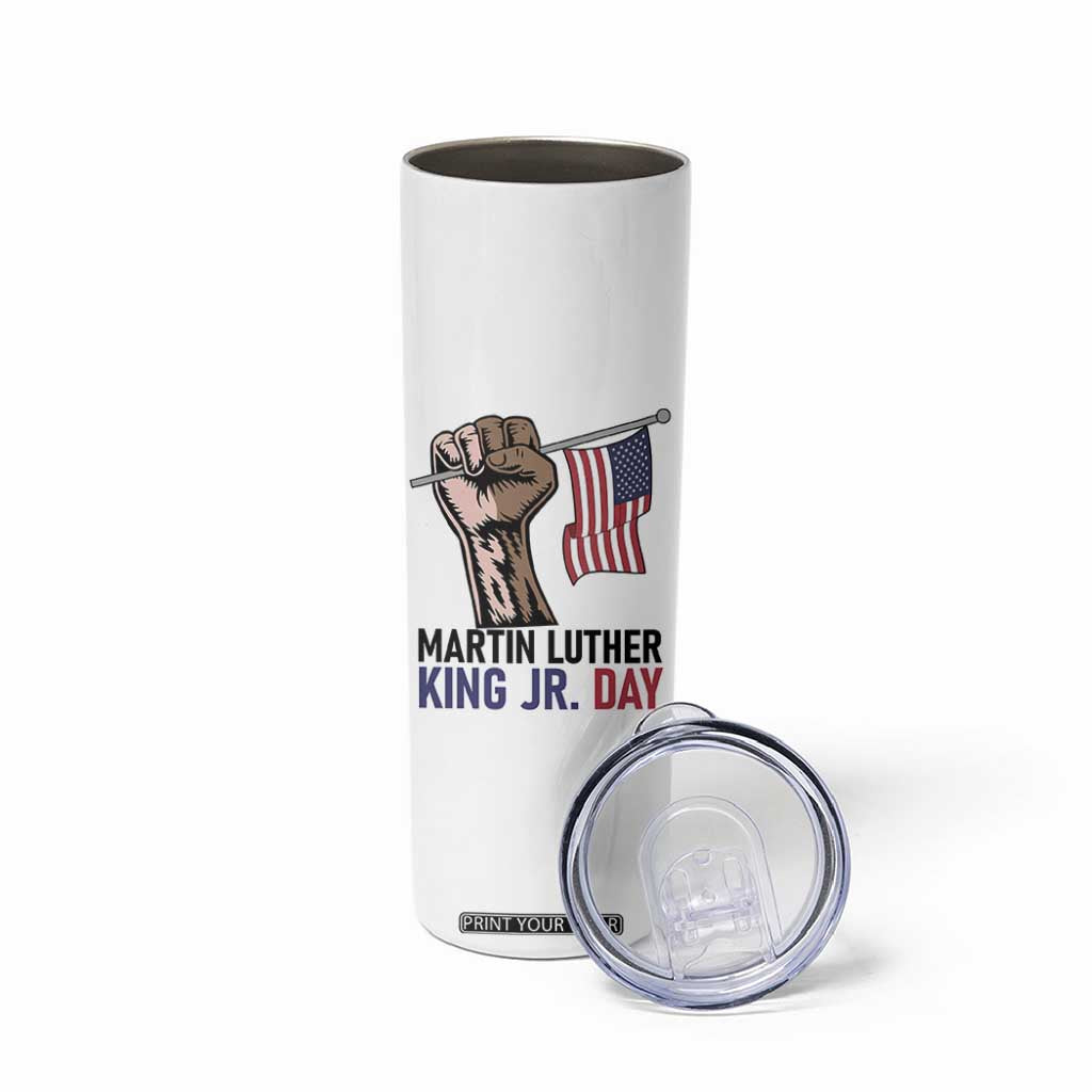 Martin Luther King Jr Skinny Tumbler Black History Month TS14 Print Your Wear