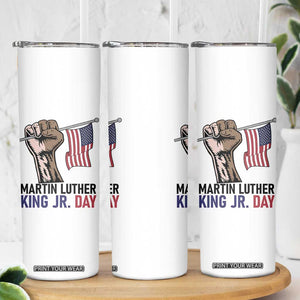 Martin Luther King Jr Skinny Tumbler Black History Month TS14 Print Your Wear