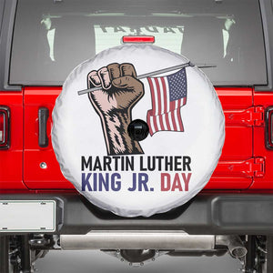 Martin Luther King Jr Spare Tire Cover Black History Month TS14 White Print Your Wear