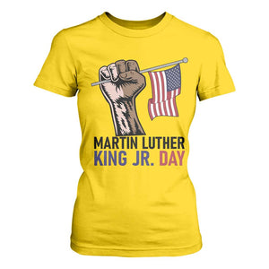 Martin Luther King Jr T Shirt For Women Black History Month TS14 Daisy Print Your Wear