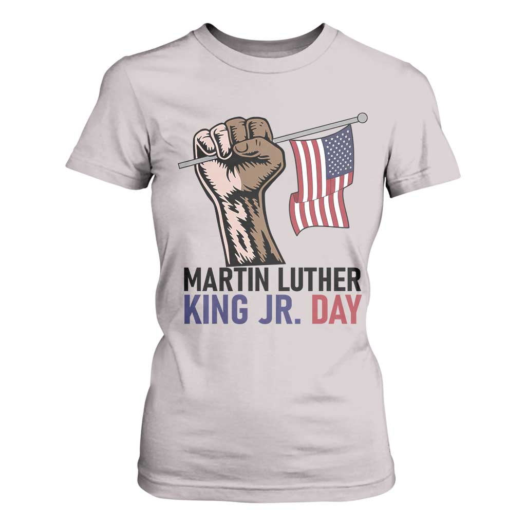 Martin Luther King Jr T Shirt For Women Black History Month TS14 Ice Gray Print Your Wear