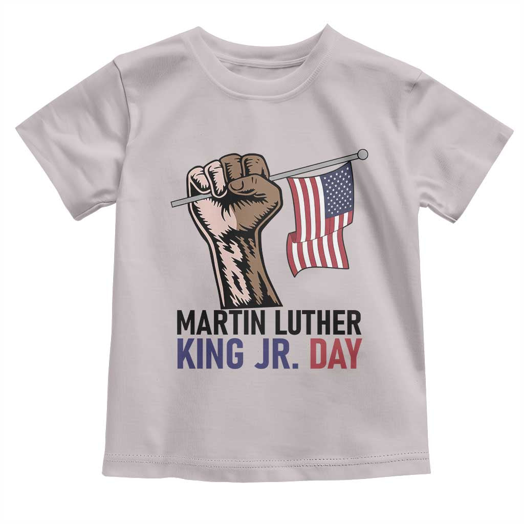 Martin Luther King Jr Toddler T Shirt Black History Month TS14 Ice Gray Print Your Wear
