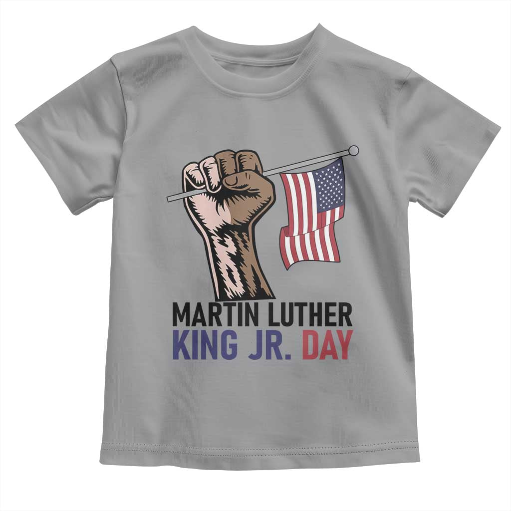 Martin Luther King Jr Toddler T Shirt Black History Month TS14 Sport Gray Print Your Wear