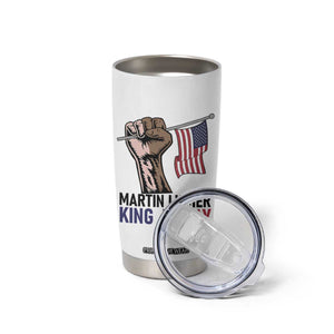 Martin Luther King Jr Tumbler Cup Black History Month TS14 Print Your Wear