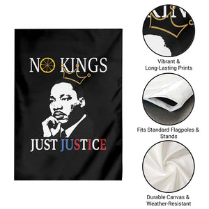 Martin Luther King Jr Garden Flag No Kings Just Justice TS14 Print Your Wear
