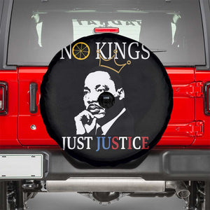 Martin Luther King Jr Spare Tire Cover No Kings Just Justice TS14 Black Print Your Wear