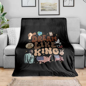 Martin Luther King Jr Throw Blanket Black History Melanin African American TS14 Print Your Wear