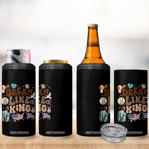 Martin Luther King Jr 4 in 1 Can Cooler Tumbler Black History Melanin African American TS14 Print Your Wear