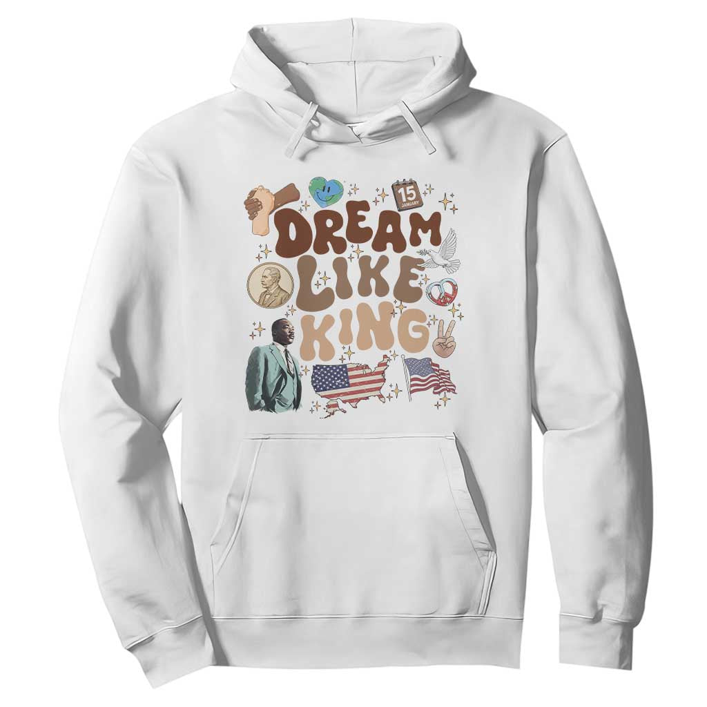 Martin Luther King Jr Hoodie Black History Melanin African American TS14 White Print Your Wear