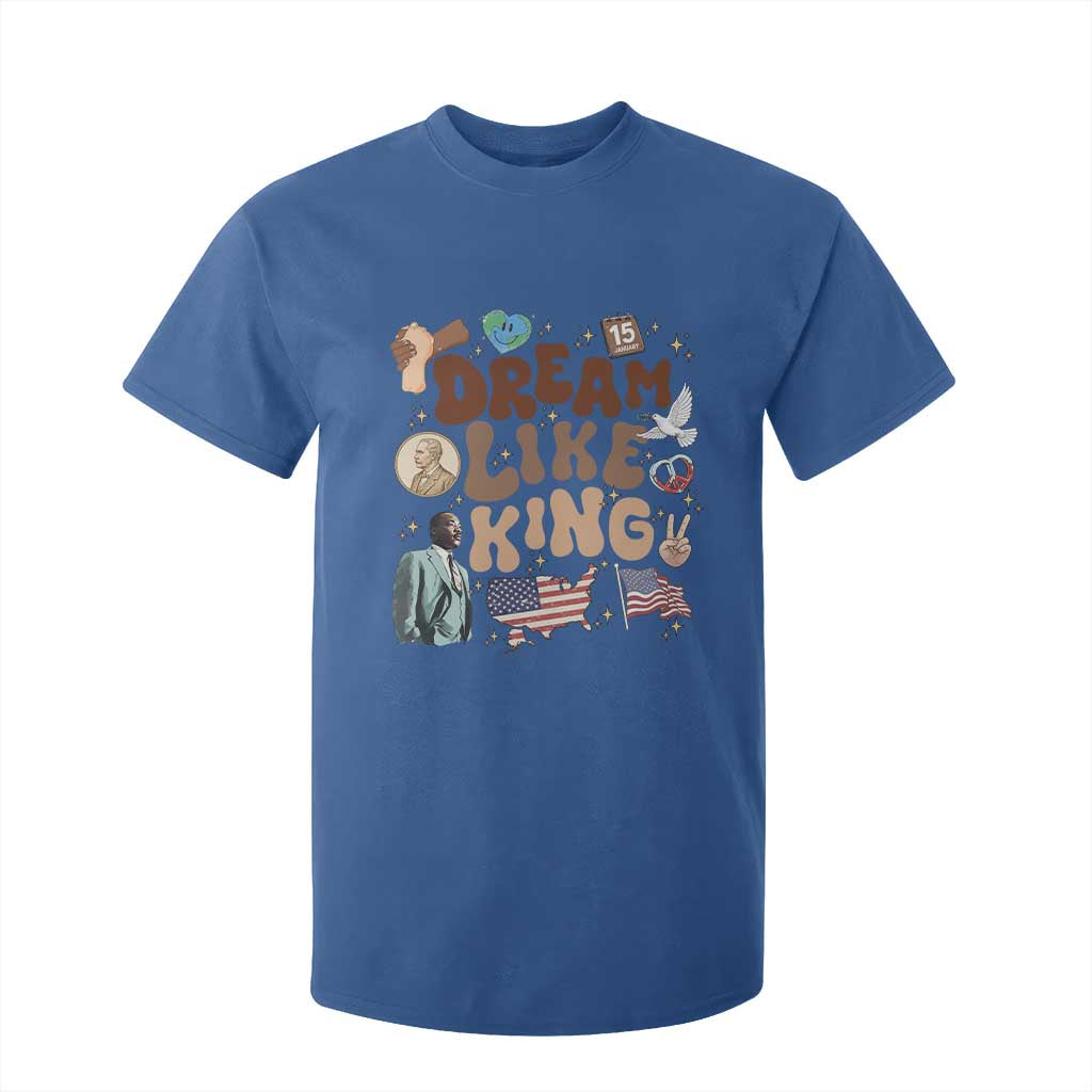 Martin Luther King Jr T Shirt For Kid Black History Melanin African American TS14 Royal Blue Print Your Wear
