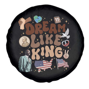 Martin Luther King Jr Spare Tire Cover Black History Melanin African American TS14 Print Your Wear