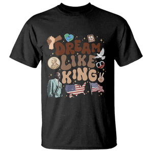 Martin Luther King Jr T Shirt Black History Melanin African American TS14 Black Print Your Wear