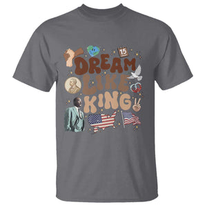 Martin Luther King Jr T Shirt Black History Melanin African American TS14 Charcoal Print Your Wear